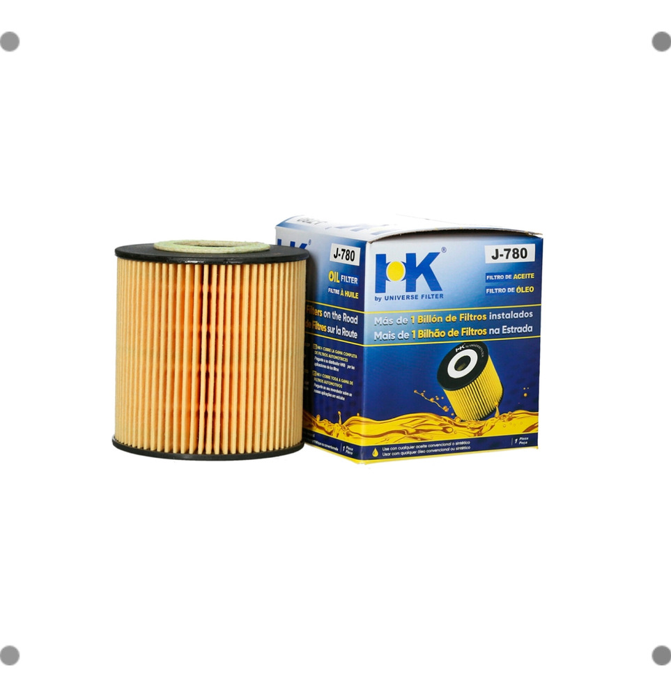Elemento Filtro Aceite Hk Para Volvo C70 1999 2004