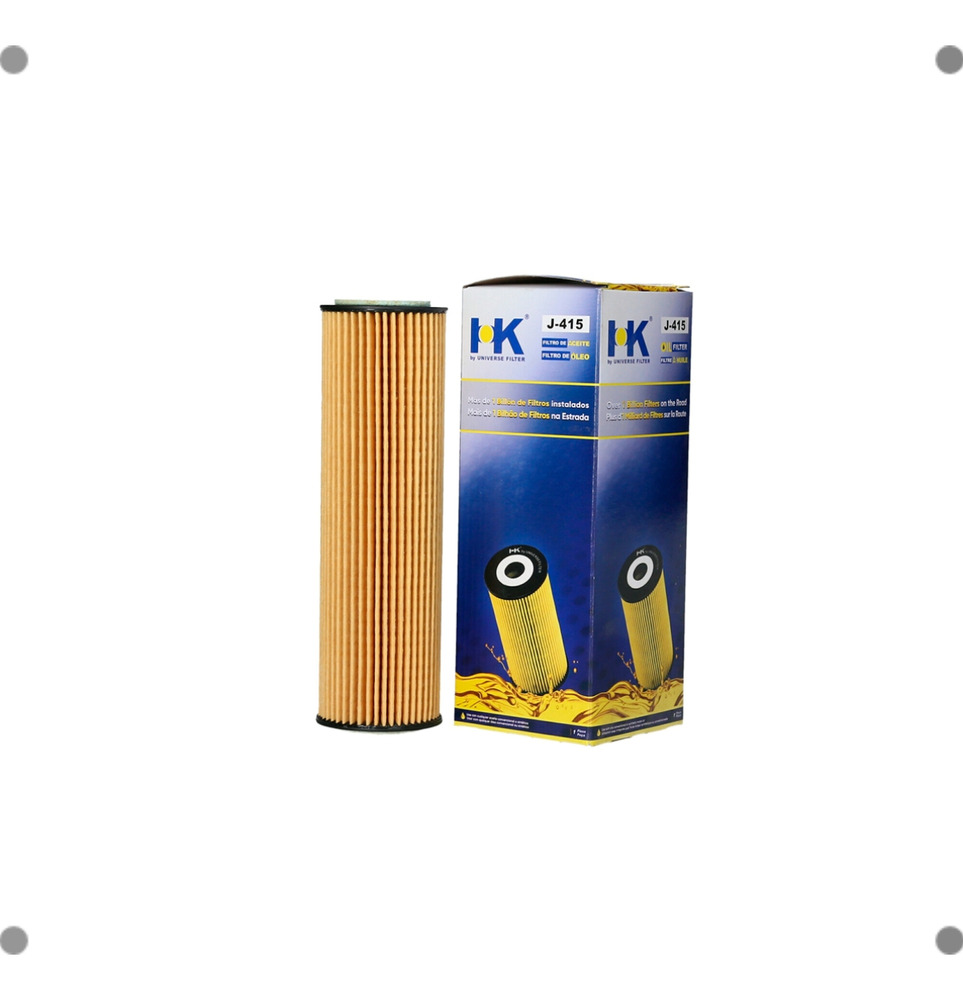 Elemento Filtro Aceite Para M.benz C180 Kompressor 2002 2008