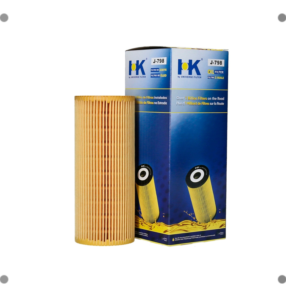 Elemento Filtro Aceite Hk Para Audi A4 2005 2007