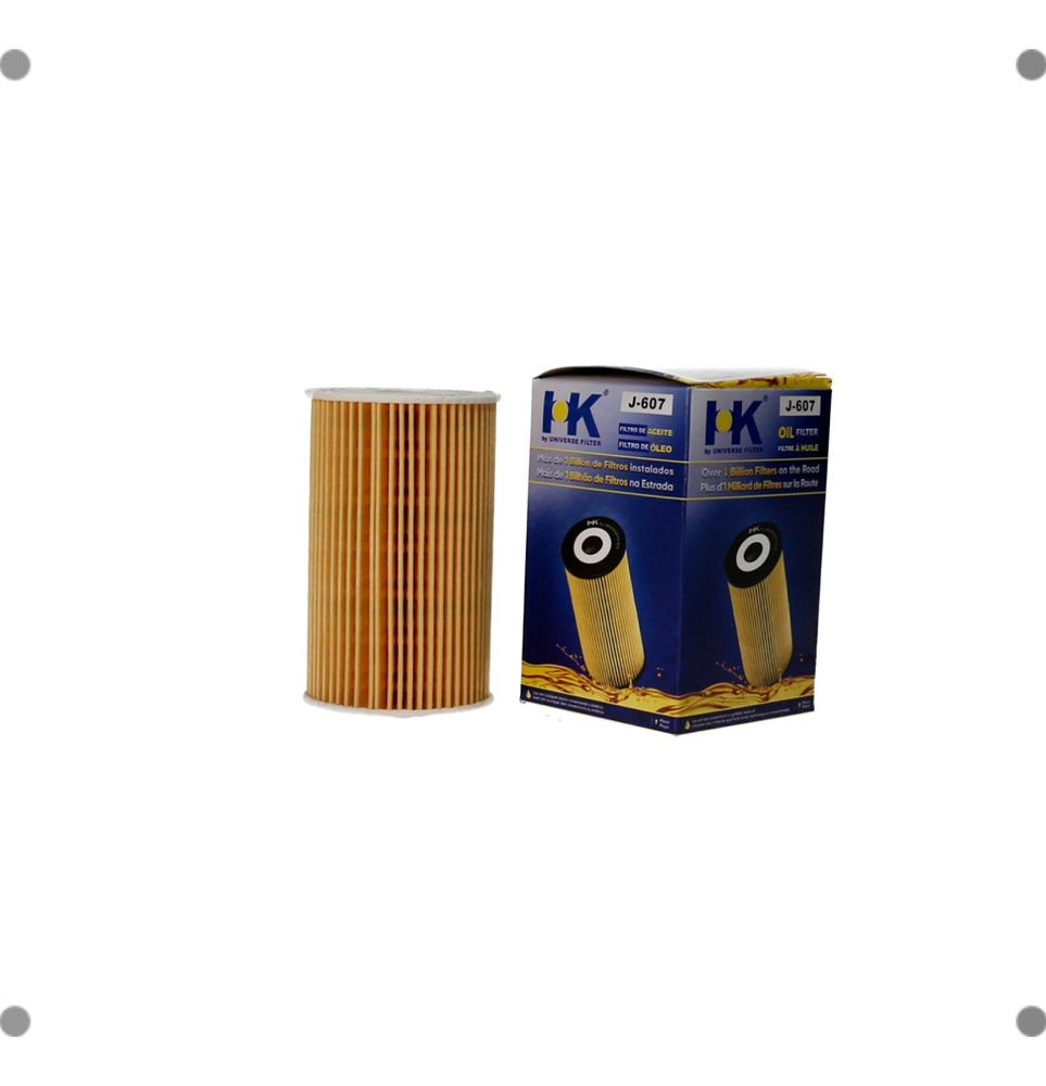 Elemento Filtro Aceite Hk Para Hyundai Accent 2009 2010