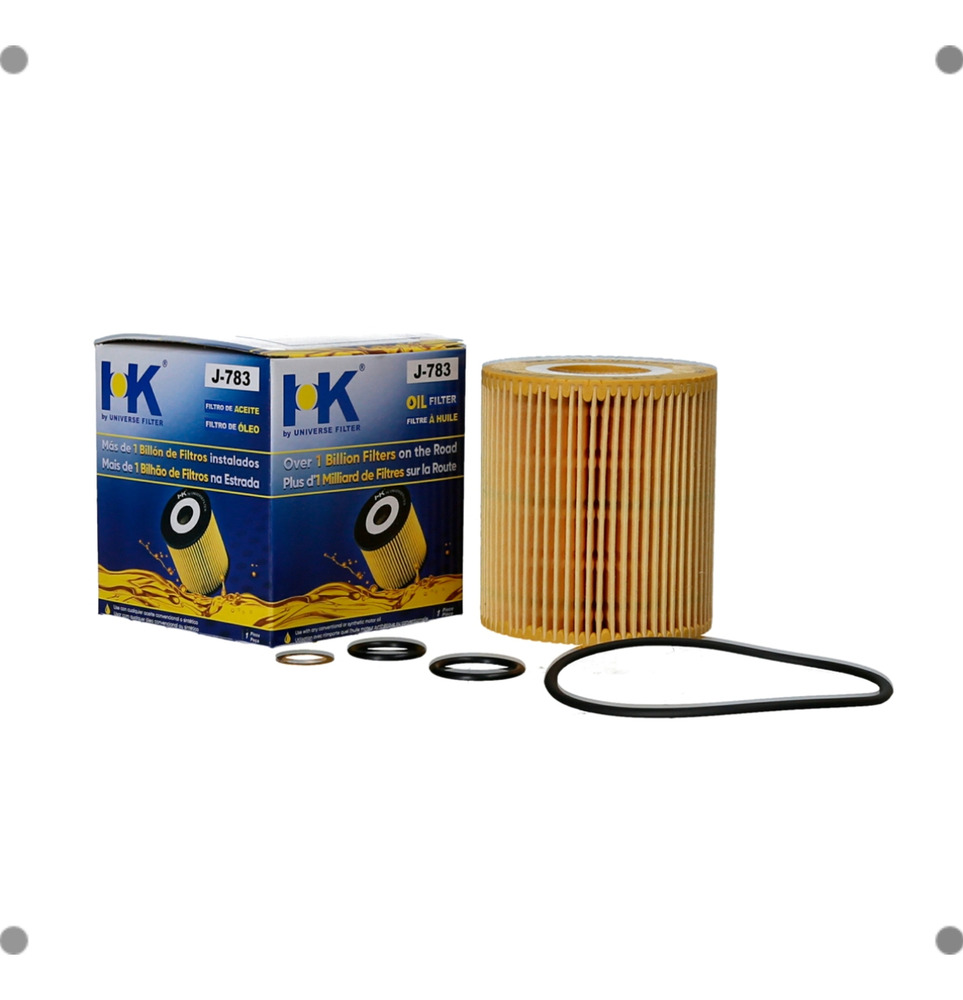Elemento Filtro Aceite Hk Para Bmw 116i 2005 2012