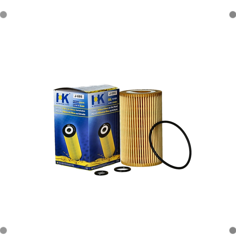 Elemento Filtro Aceite Hk Para M.benz Sprinter 211 2012 2025