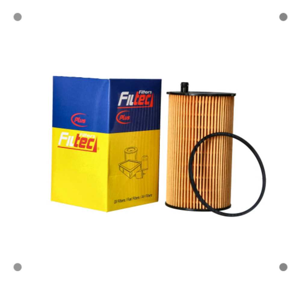 Elemento Filtro Aceite Filtec Para Citroen C6 2006 2010