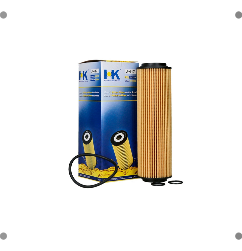 Elemento Filtro Aceite Hk Para Mercedes Benz C180 2010 2014