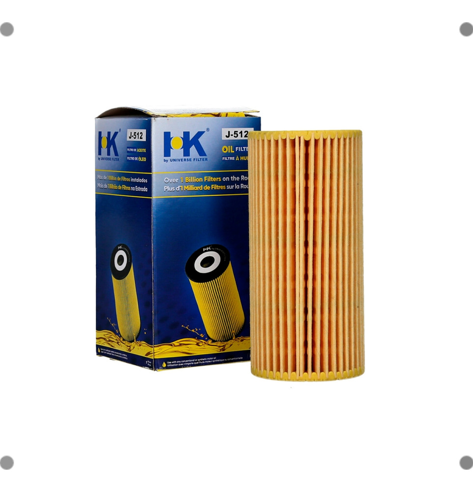 Elemento Filtro Aceite Hk Para Audi A4 2016 2021