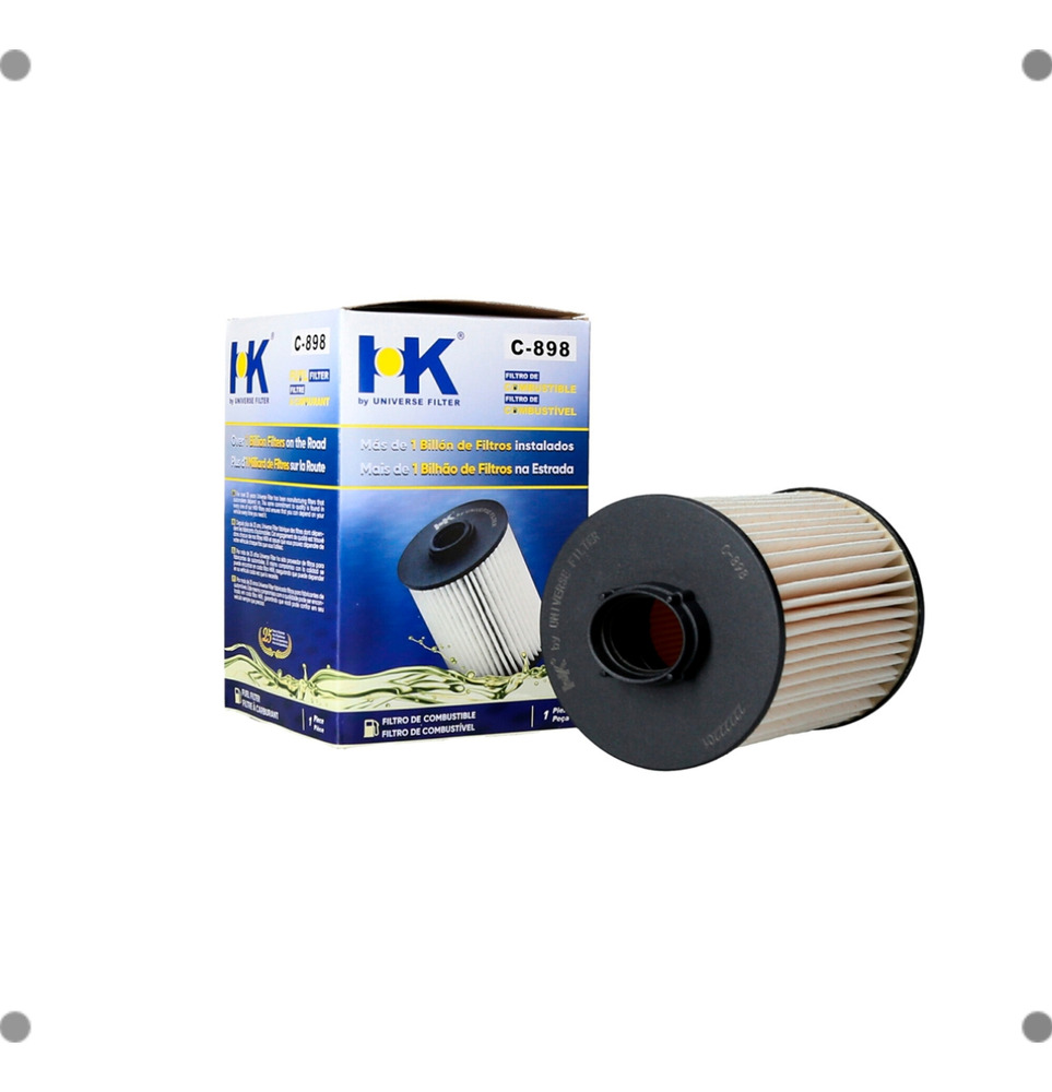 Elemento Filtro Petroleo Hk Para Foton Ft-crew 2017 2020