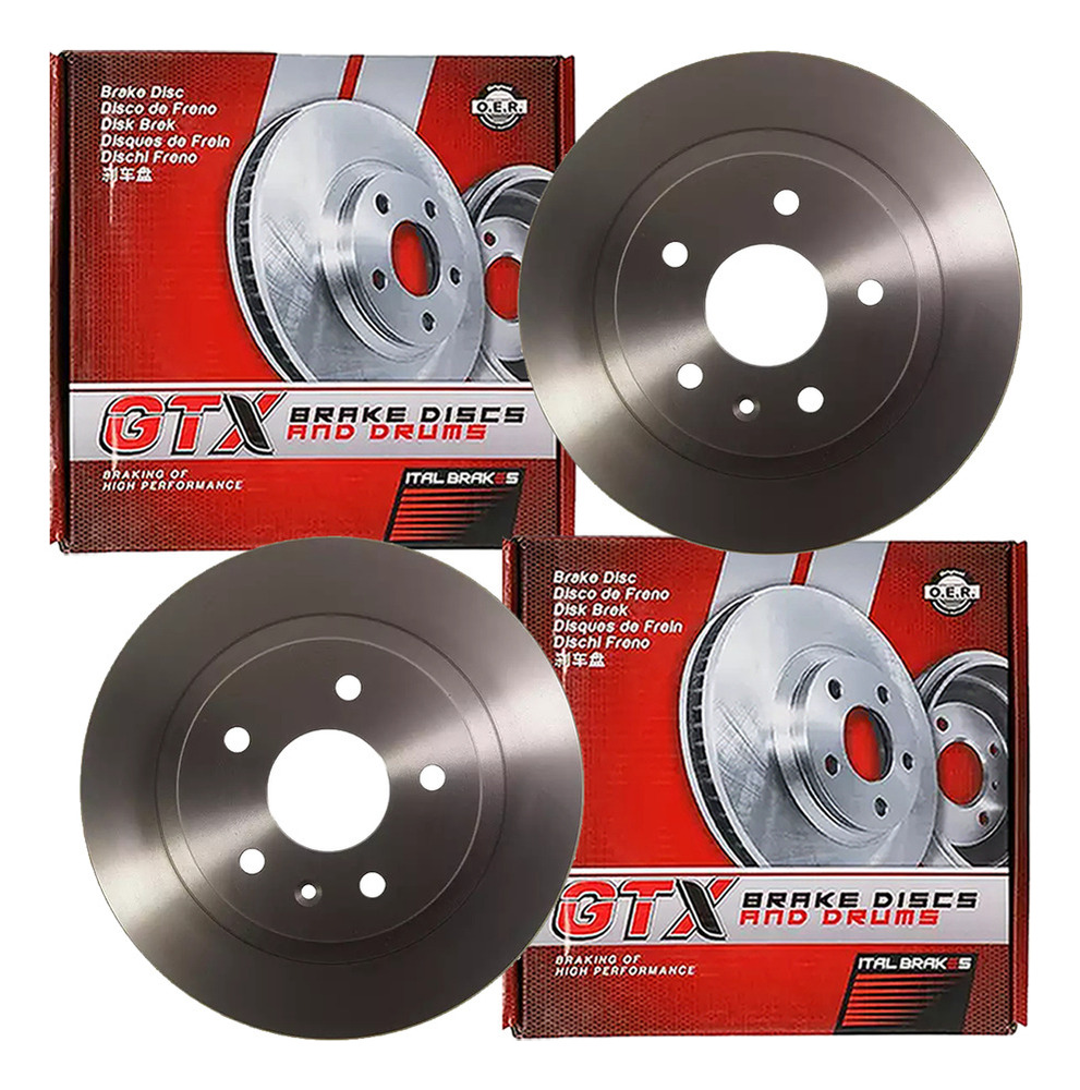 Discos Freno Para Jac Js2 2021 2024 Par Trasero