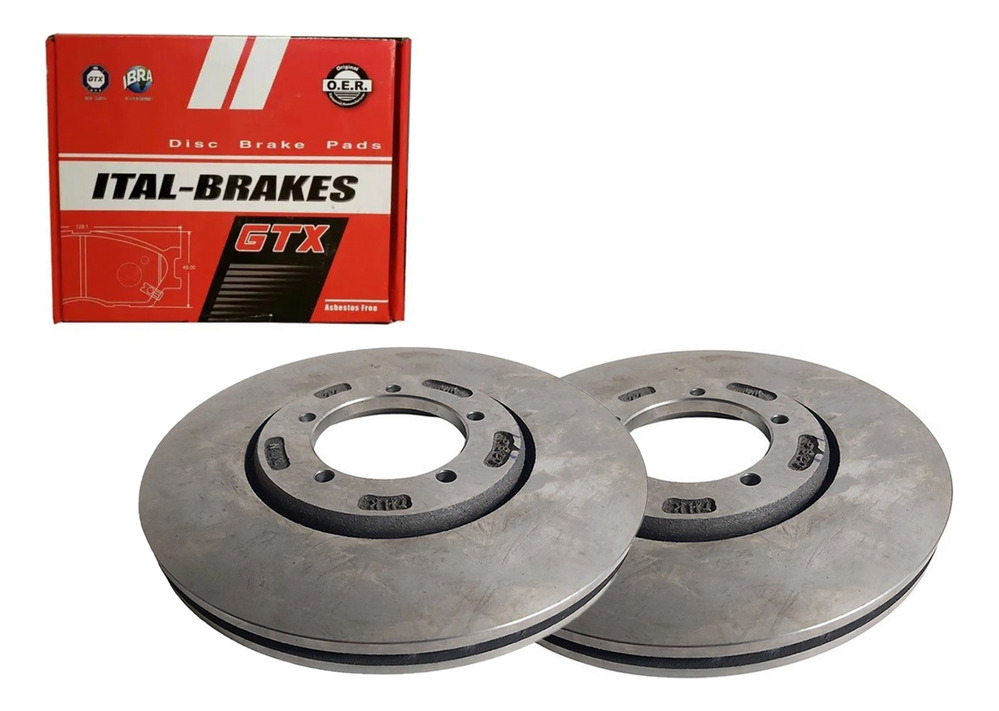 Discos Freno Para Mahindra Pik Up 2007 2017 Par Delantero