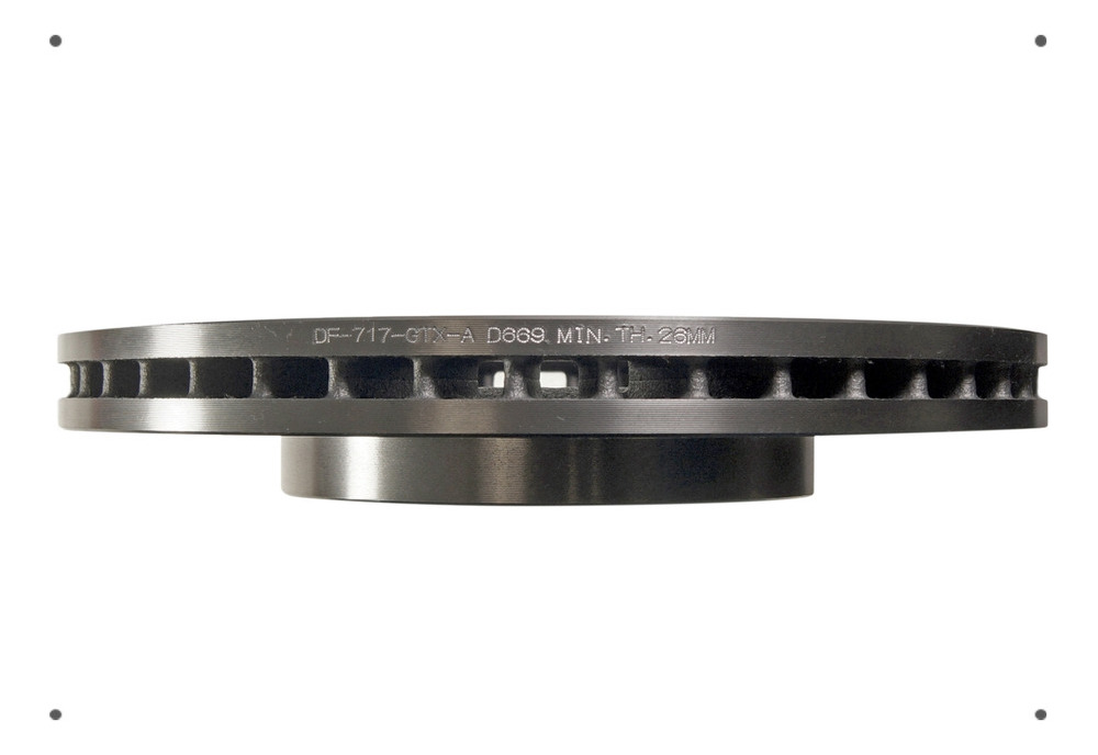 Par Discos Freno Delant Gtx Para Honda Cr-v Iii 2007 2012