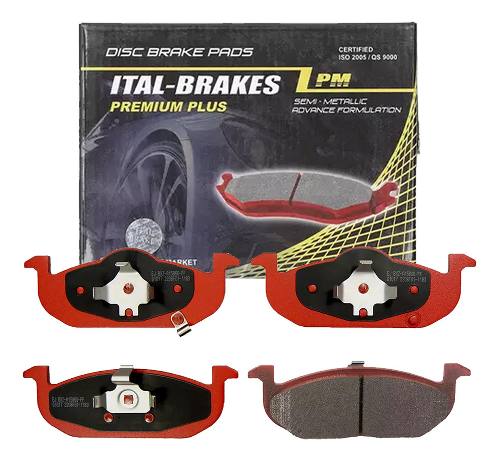 Pastilla Freno Ital Brakes Delantera Para Mg Mg3 2012 2024