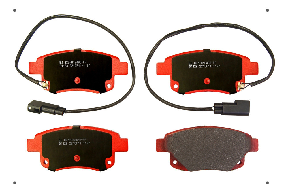 Pastilla Freno Ital Brakes Tras Para Ford Transit 2007 2014