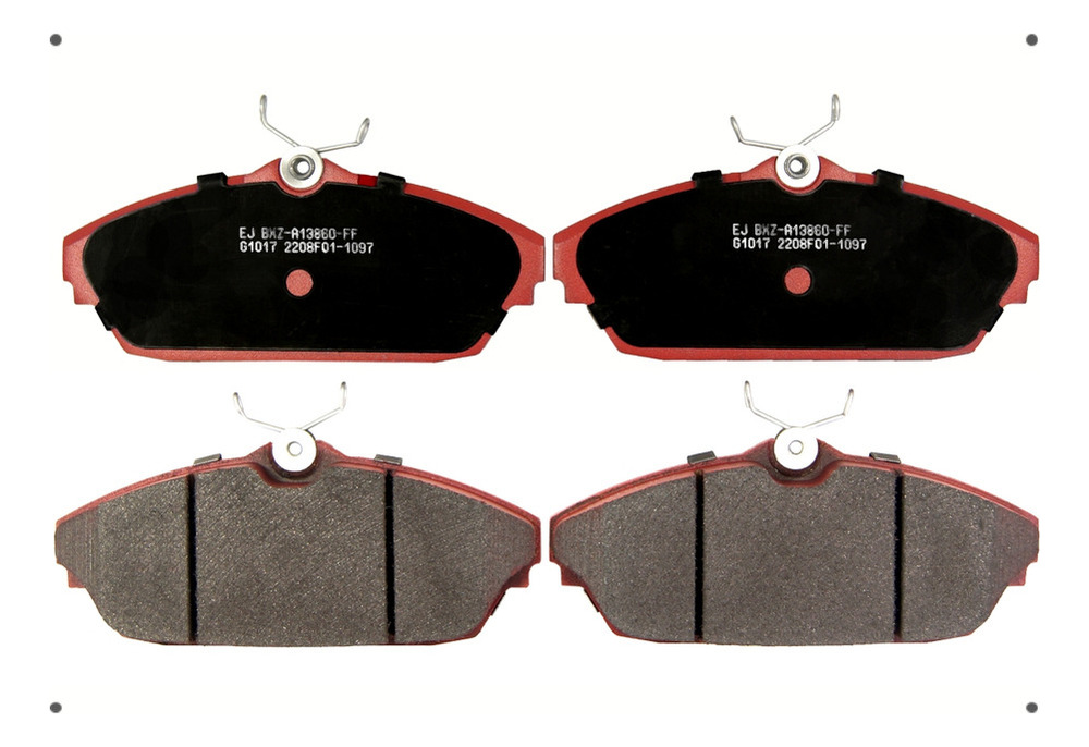 Pastilla Freno Ital Brakes Delant Para Tata Xenon 2009 2015