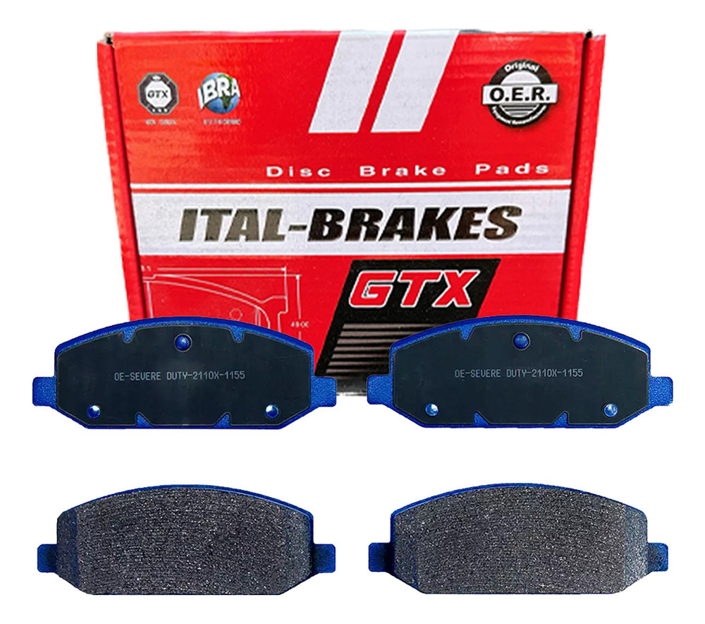 Pastilla Freno Gtx Delantera Para Chevrolet Sail I 2010 2019