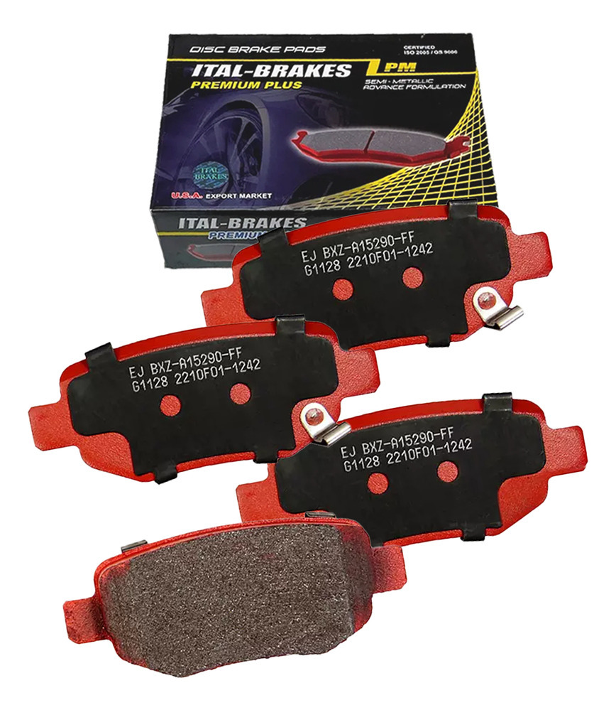 Pastilla Freno Ital Brakes Tras Para Chery Destiny 2009 2014