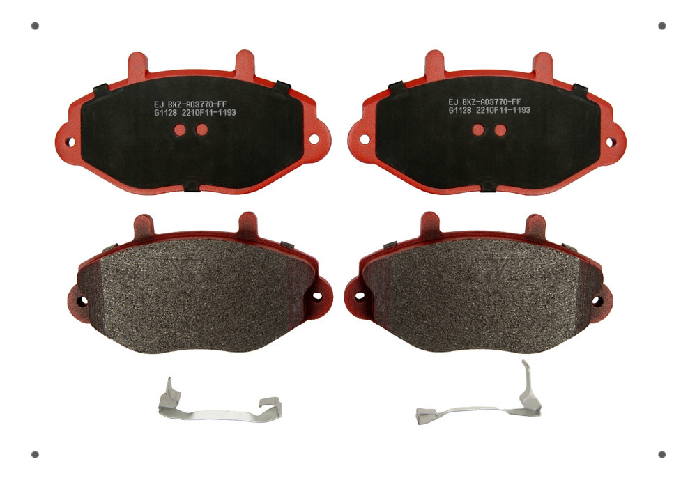 Pastilla Freno Ital Brakes Delant Para Jac Sunray 2012 2020