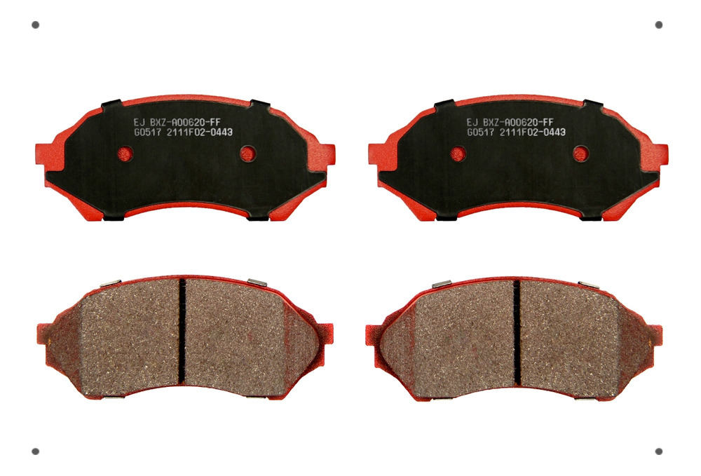 Pastilla Freno Ital Brakes Delant Para Mazda 323 2000 2003