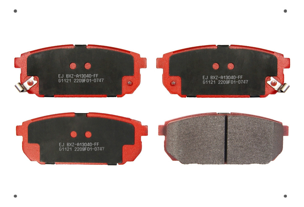 Pastilla Freno Ital Brakes Tras Para Kia Sorento I 2002 2006