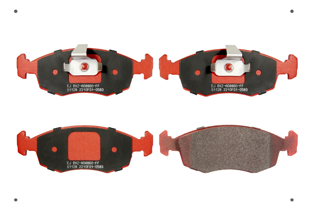 Pastilla Freno Ital Brakes Delant Para Fiat Strada 2000 2019