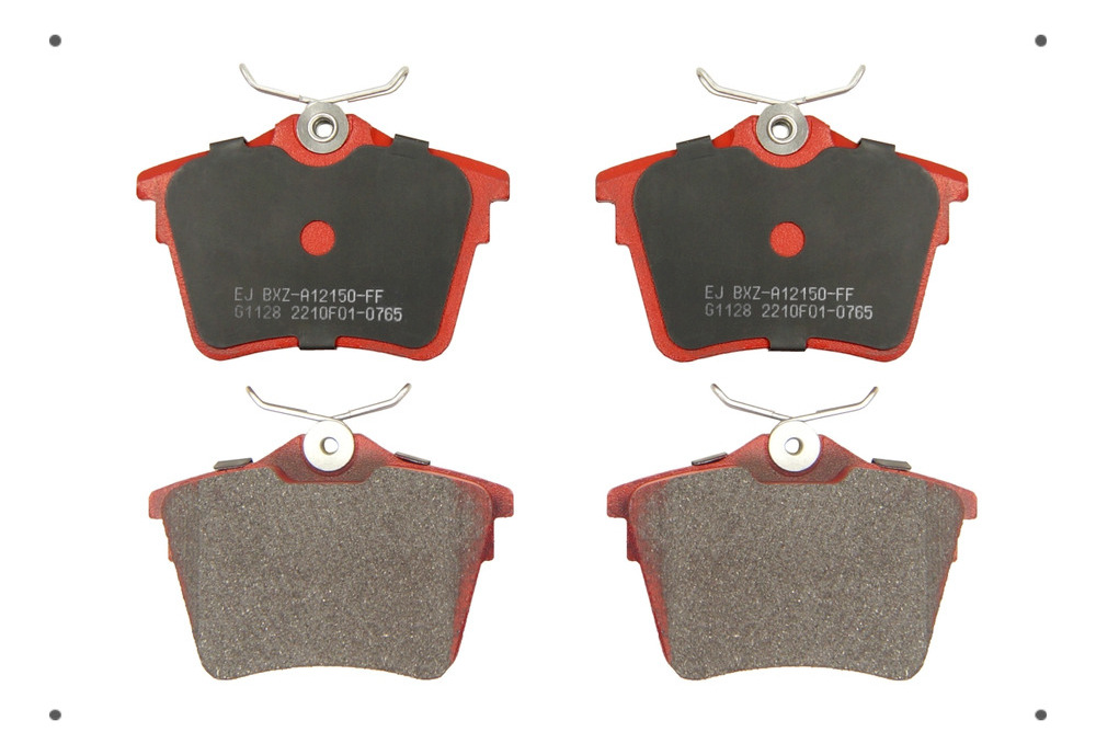 Pastilla Freno Ital Brakes Tras Para Citroen C5 I 2007 2008