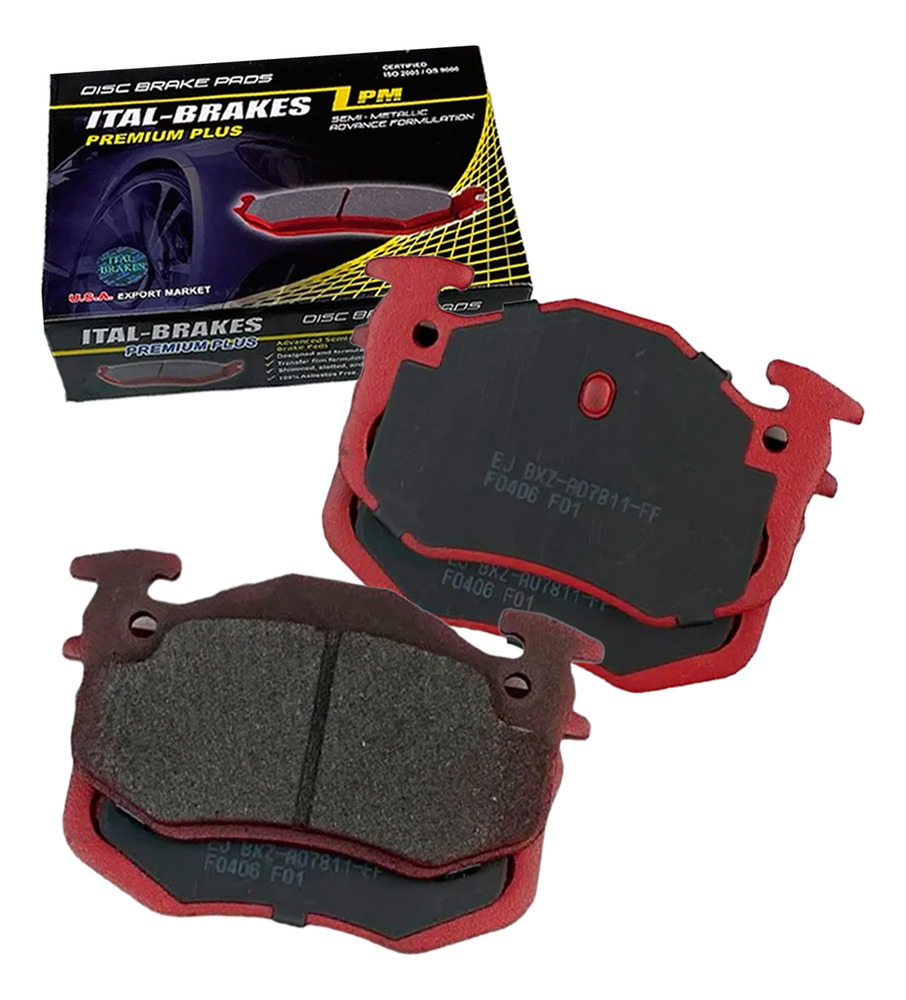 Pastilla Freno Ital Brakes Tras Para Peugeot 106 2001 2009