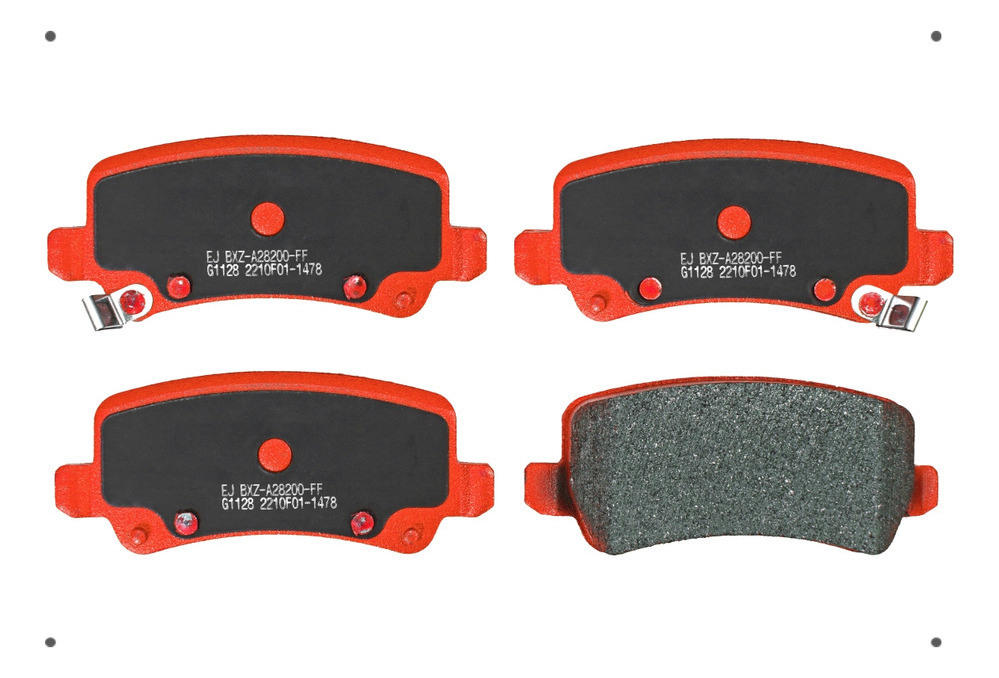 Pastilla Freno Ital Brakes Tras Para Hyundai Azera 2011 2016
