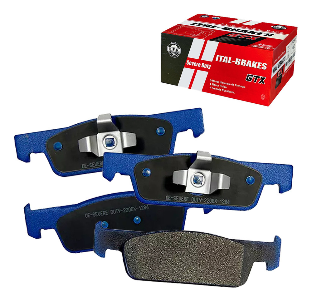 Pastilla Freno Gtx Delant Para Renault Symbol Iii 2013 2023