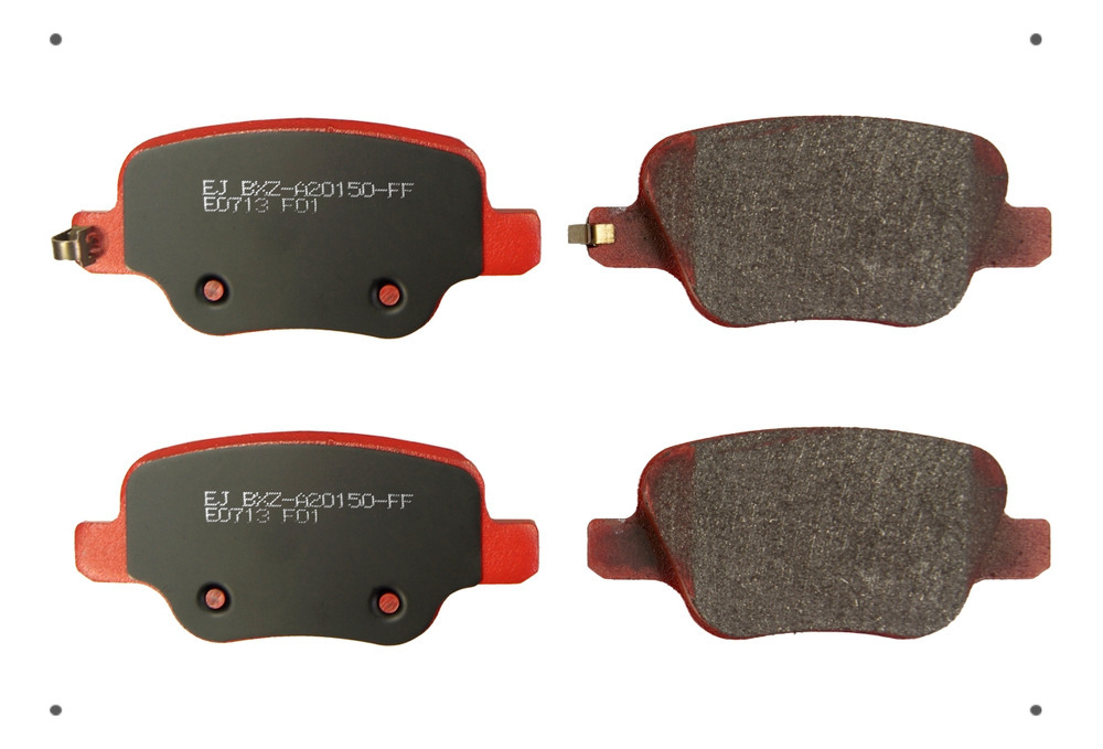 Pastilla Freno Ital Brakes Trasera Para Gac Ga5 2013 2015