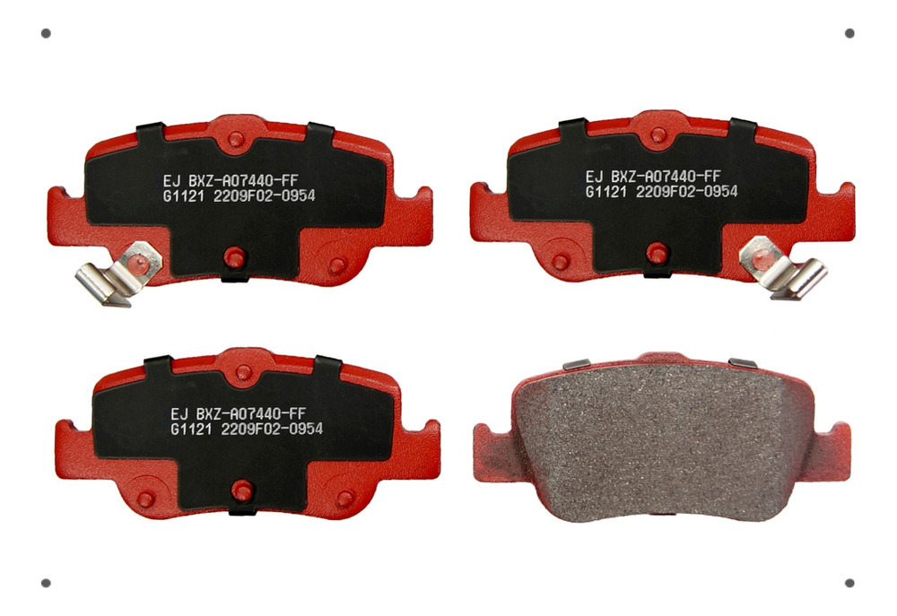 Pastilla Freno Ital Brakes Tras Para Toyota Auris 2007 2019