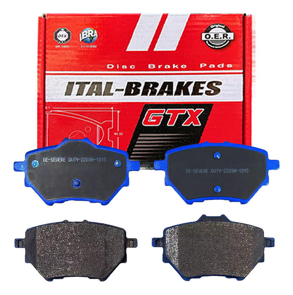 Pastilla Freno Gtx Tras Para Citroen Berlingo Iii 2019 2024