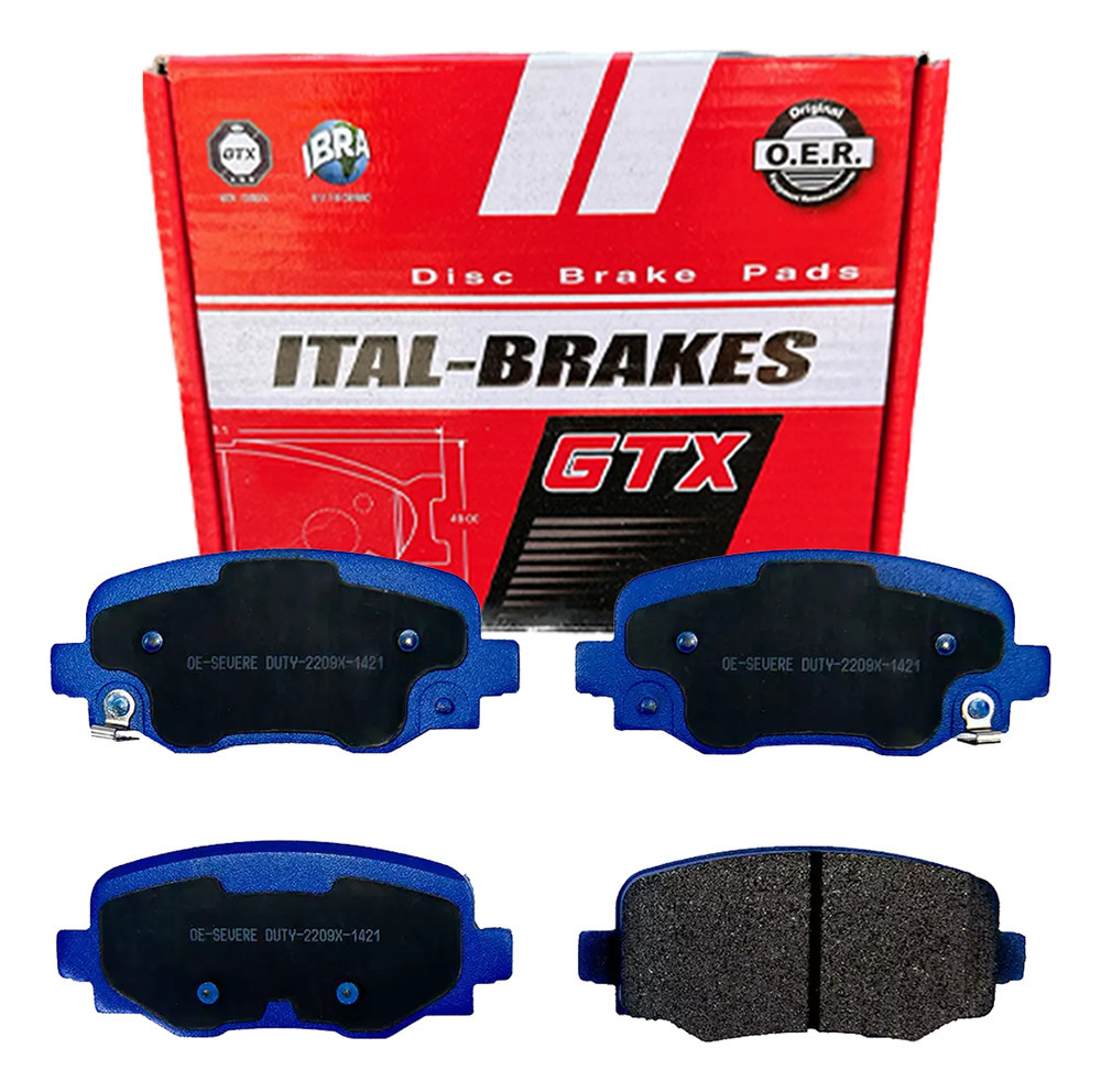 Pastilla Freno Gtx Trasera Para Fiat 500 2012 2022