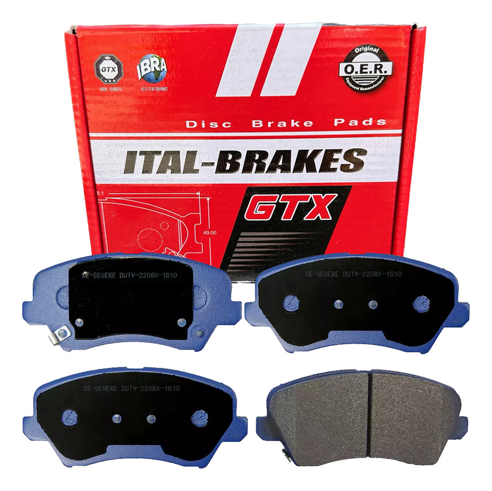 Pastilla Freno Gtx Delantera Para Kia Cerato Iii 2013 2018