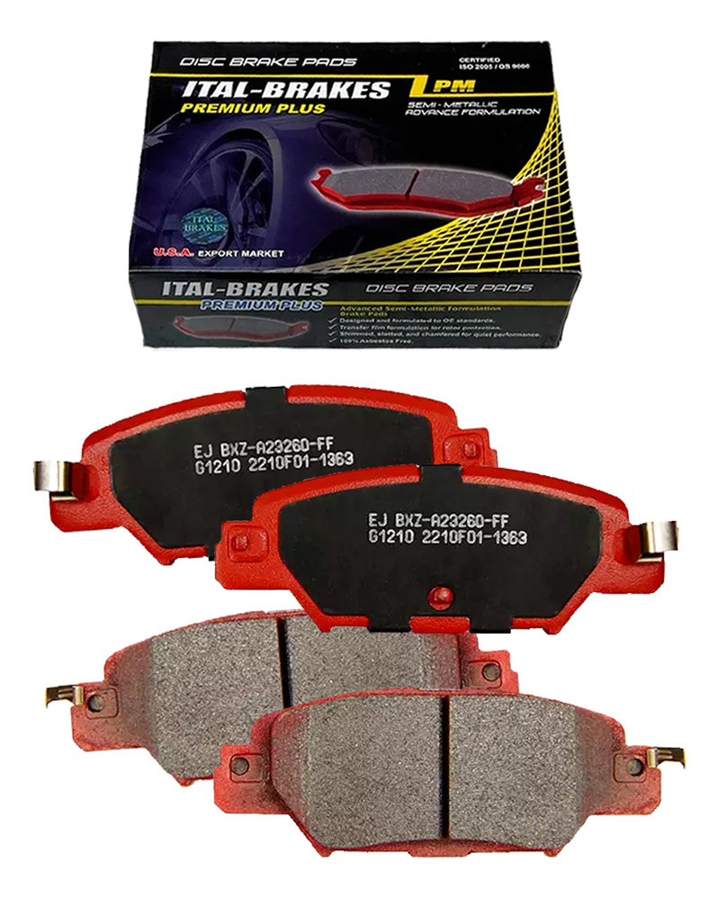 Pastilla Freno Ital Brakes Trasera Para Mazda Cx-5 2015 2024