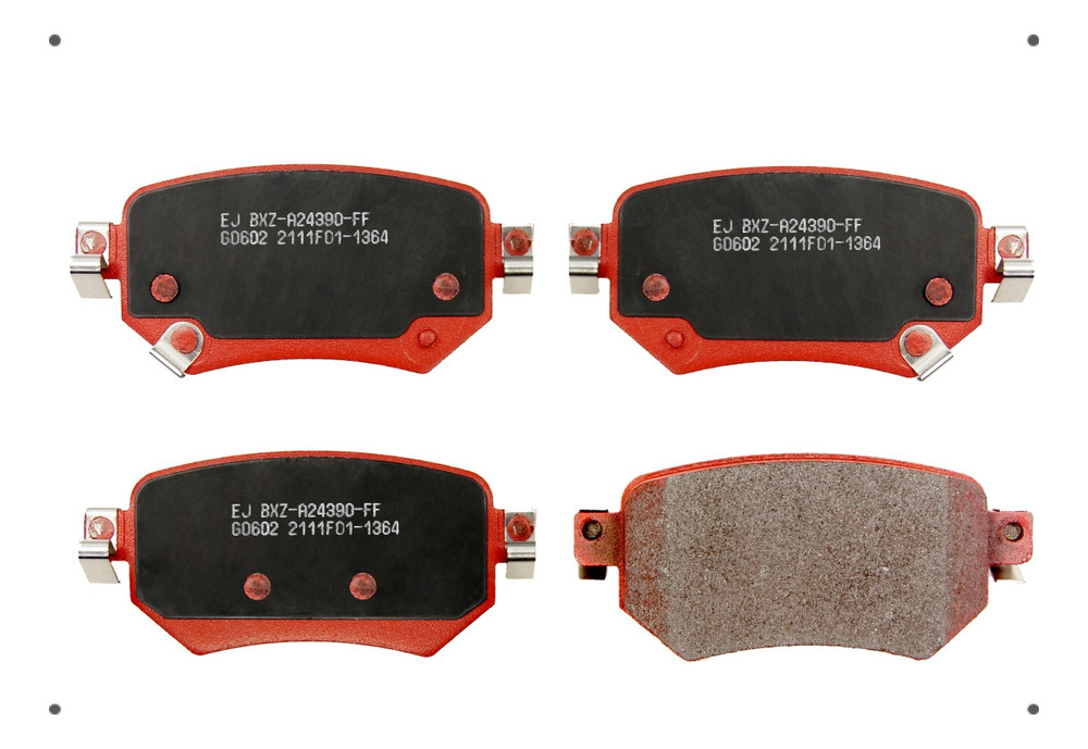Pastilla Freno Ital Brakes Trasera Para Mazda 6 2016 2024