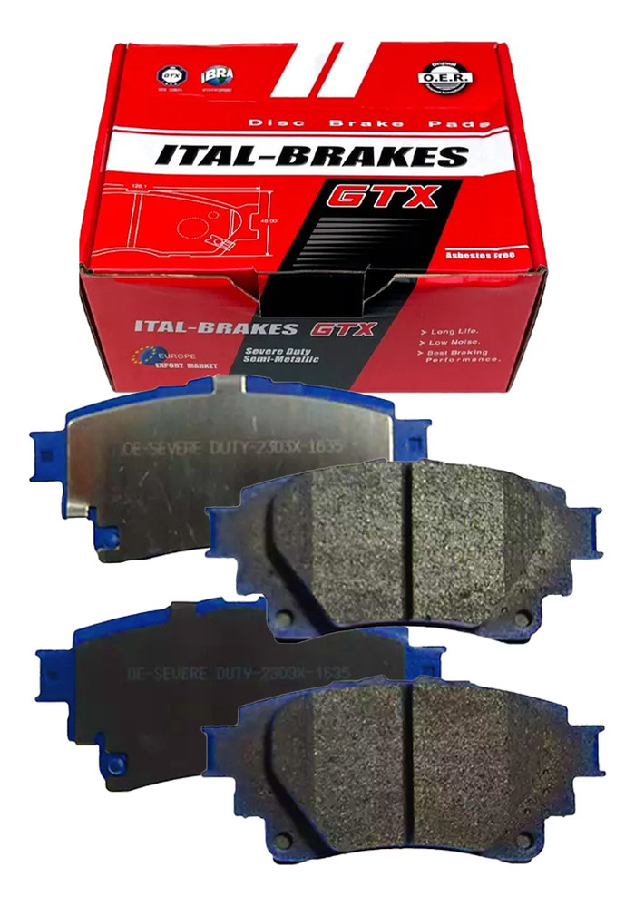 Pastilla Freno Gtx Tras Para Toyota All New Yaris 2023 2024