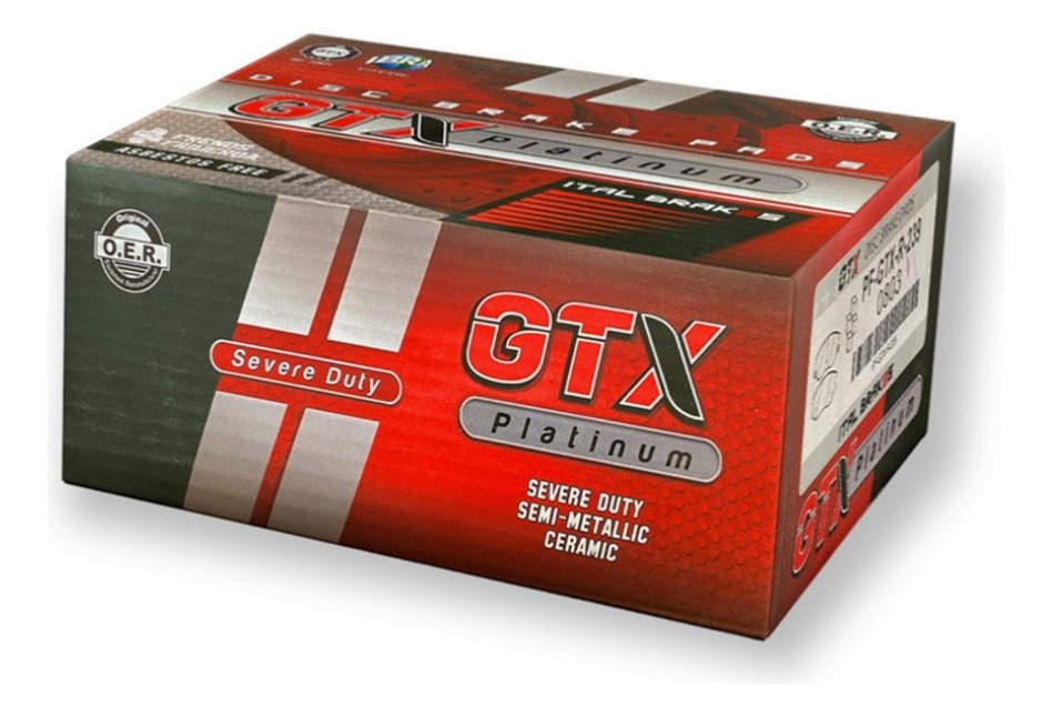Pastilla Freno Gtx Delantera Para Suzuki Ertiga 2019 2024