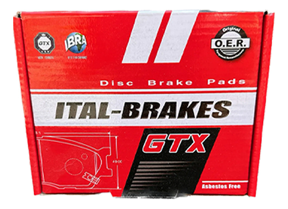 Pastilla Freno Gtx Trasera Para Geely Coolray 2019 2019