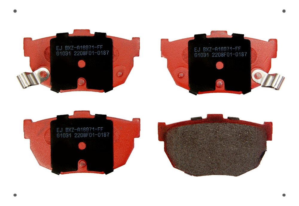 Pastilla Freno Ital Brakes Tras Para Hyundai Coupé 2000 2010
