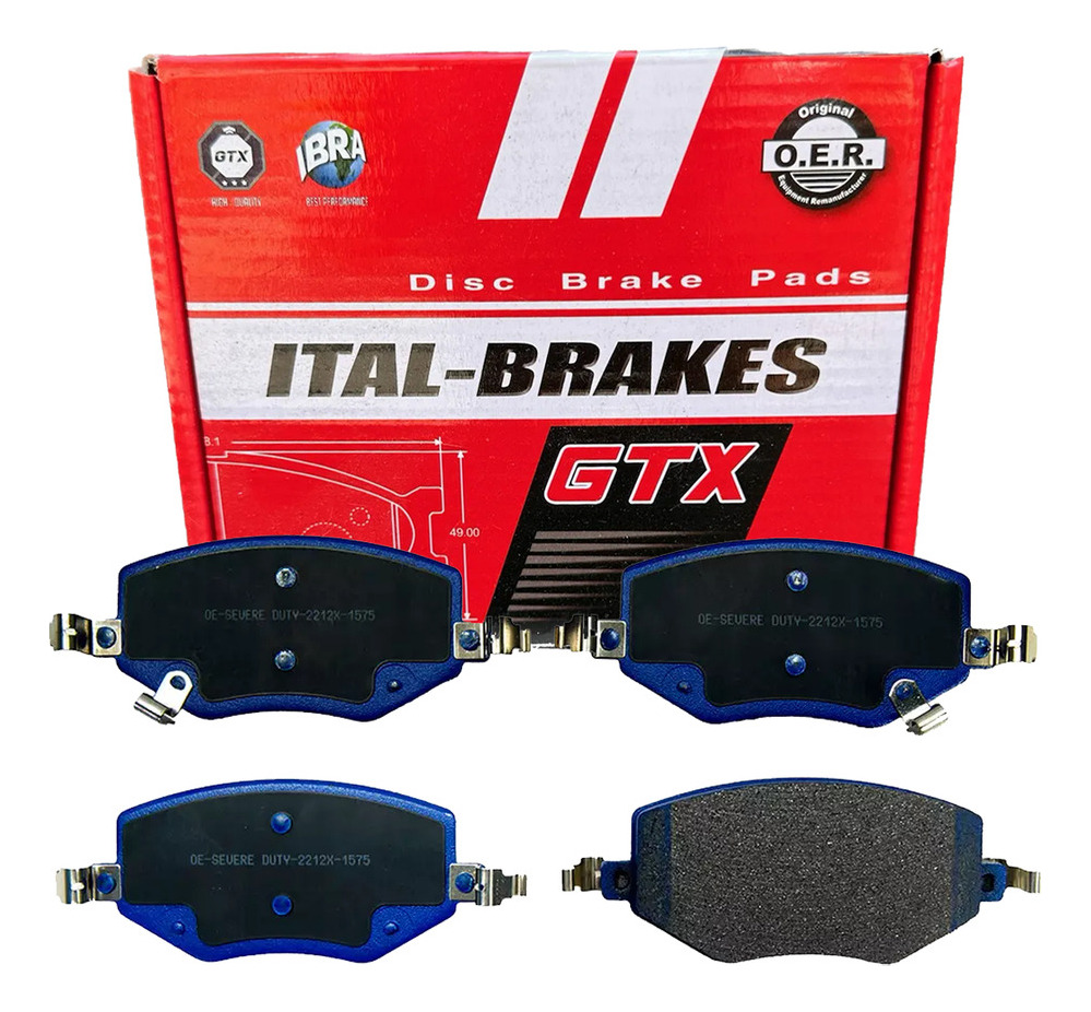 Pastilla Freno Gtx Delantera Para Chevrolet Groove 2020 2024