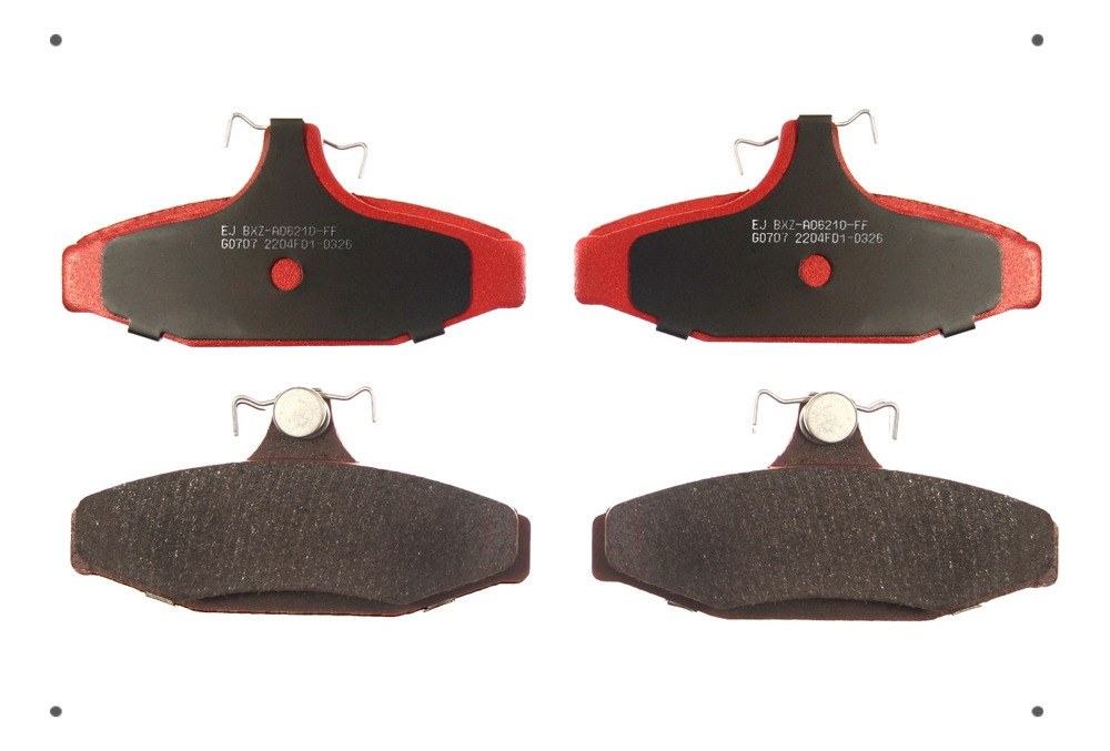 Pastilla Freno Ital Brakes Tras Para Daewoo Musso 2000 2003