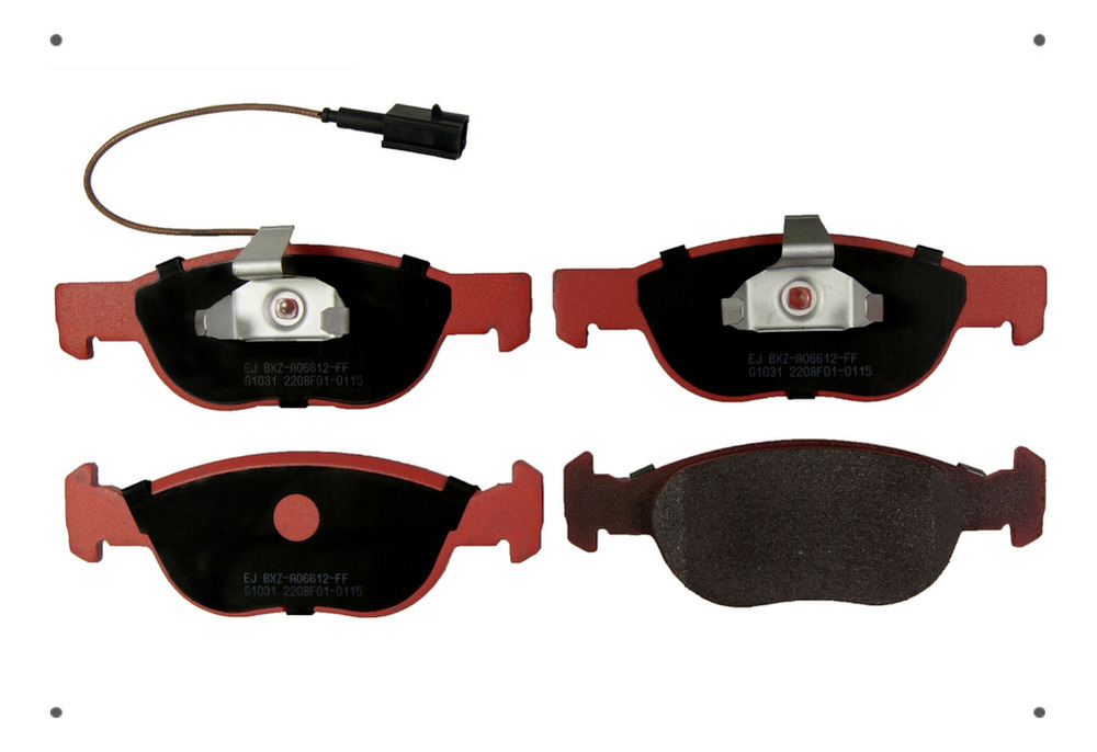 Pastilla Freno Ital Brakes Delant Para Fiat Punto 2004 2010