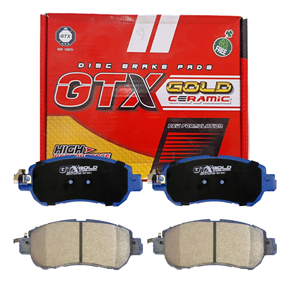 Pastilla Freno Gtx Delantera Para Nissan Kicks 2017 2024
