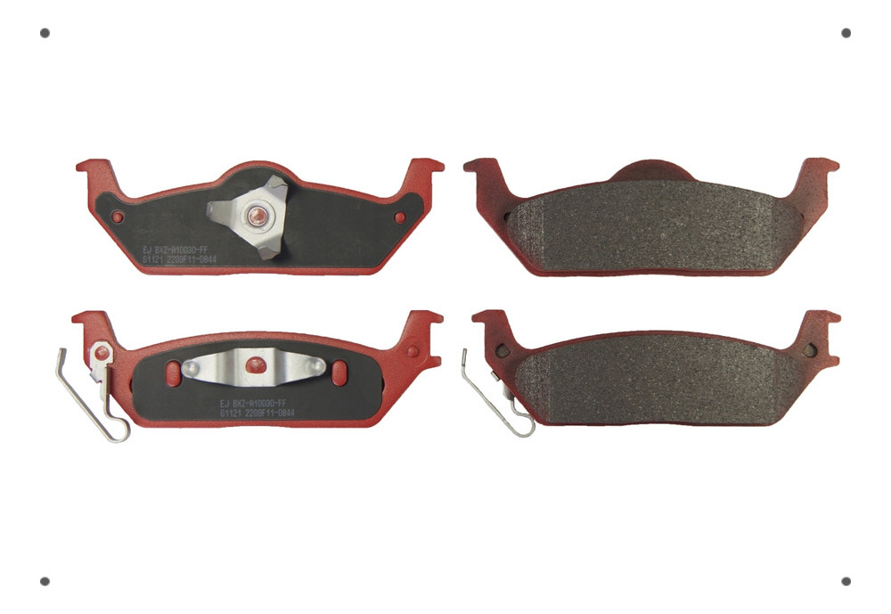 Pastilla Freno Ital Brakes Trasera Para Ford F-150 2004 2004