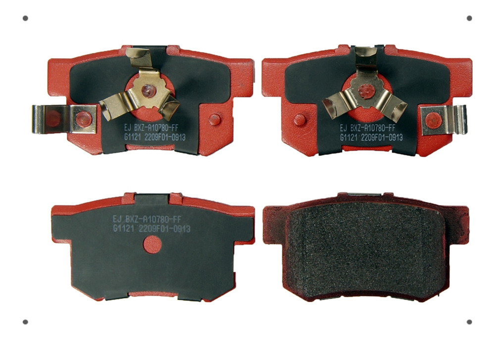 Pastilla Freno Ital Brakes Tras Para Honda Cr-v Ii 2003 2006