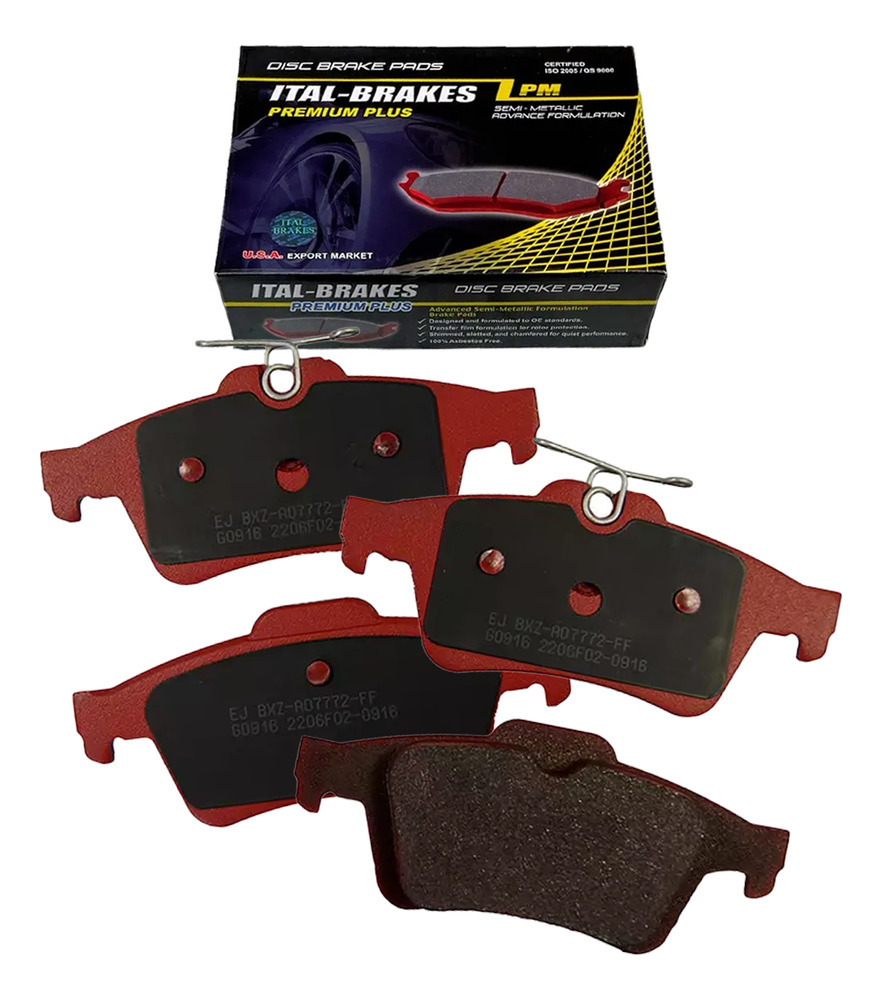 Pastilla Freno Ital Brakes Tras Para Citroen C5 Ii 2010 2015