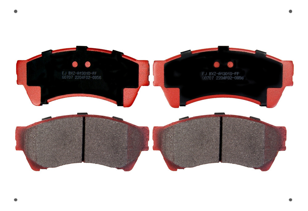 Pastilla Freno Ital Brakes Delant Para Ford Fusion 2006 2012