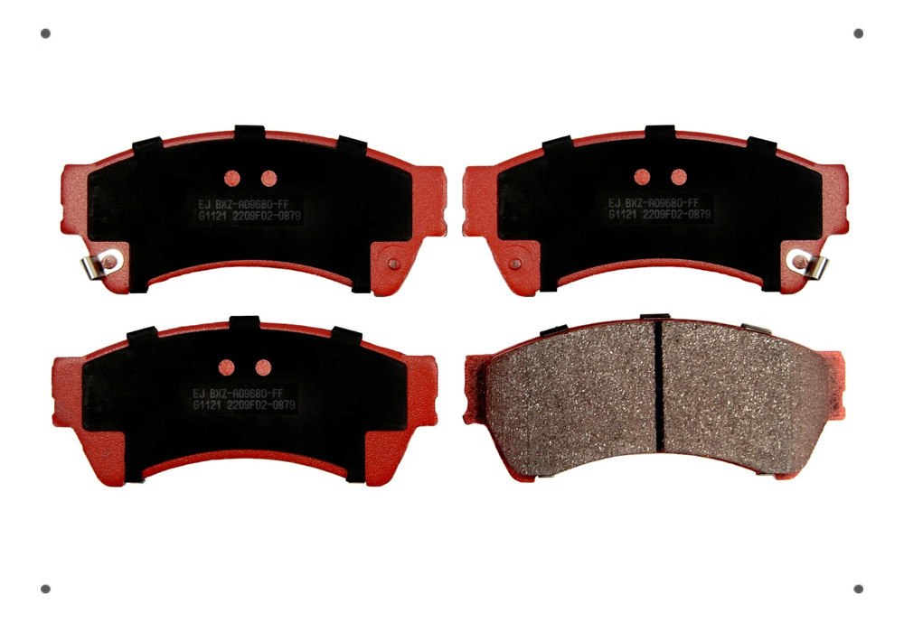 Pastilla Freno Ital Brakes Delantera Para Mazda 6 2008 2013