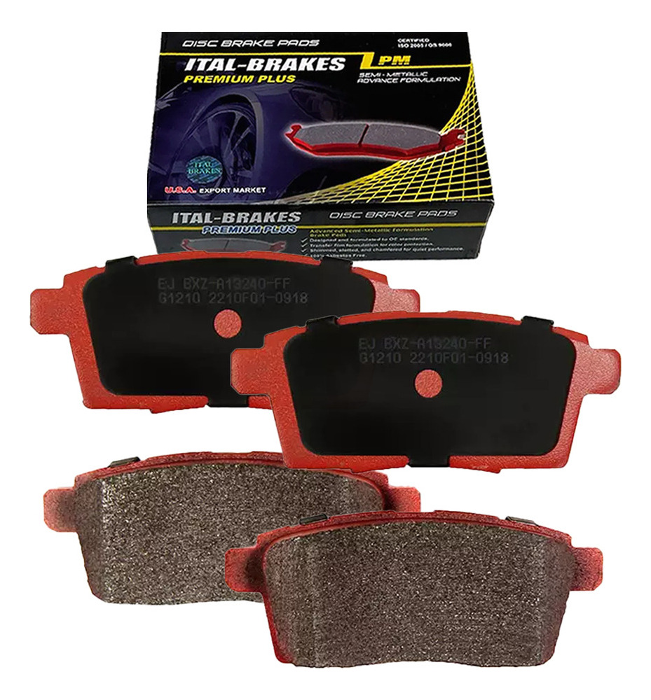 Pastilla Freno Ital Brakes Tras Para Ford Edge I 2007 2014