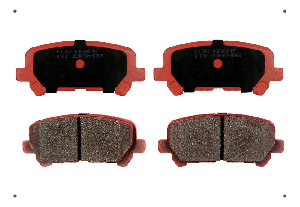 Pastilla Freno Ital Brakes Tras Para Honda Pilot 2009 2009