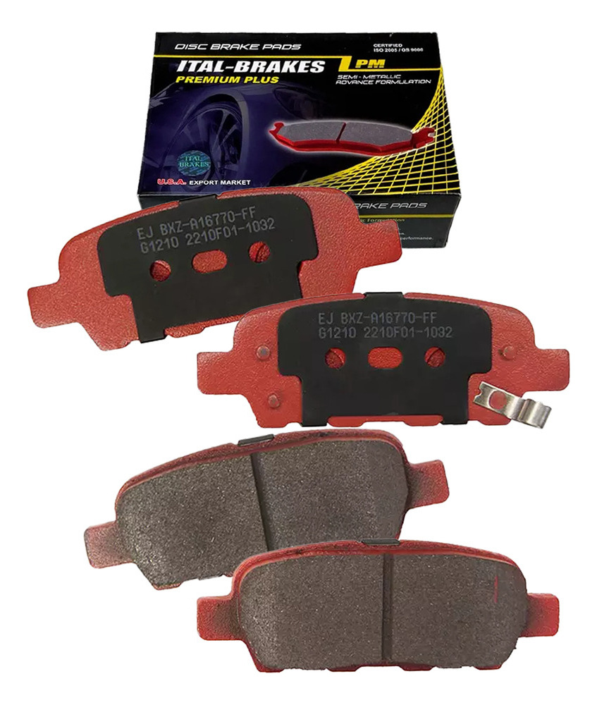 Pastilla Freno Ital Brakes Tras Para Nissan Juke 2010 2019