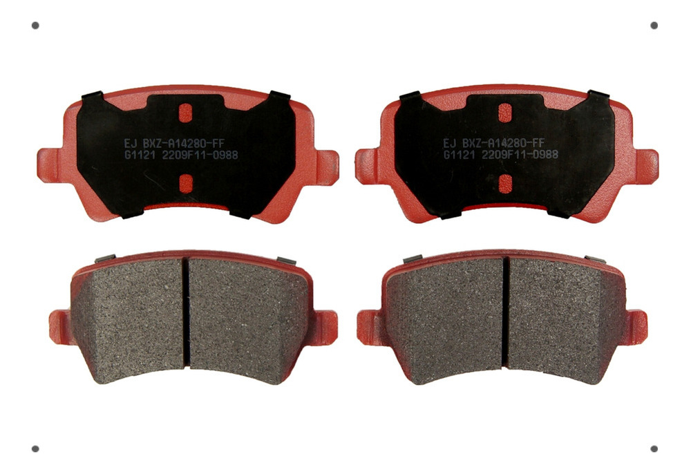 Pastilla Freno Ital Brakes Tras Para Volvo S60 I 2001 2009